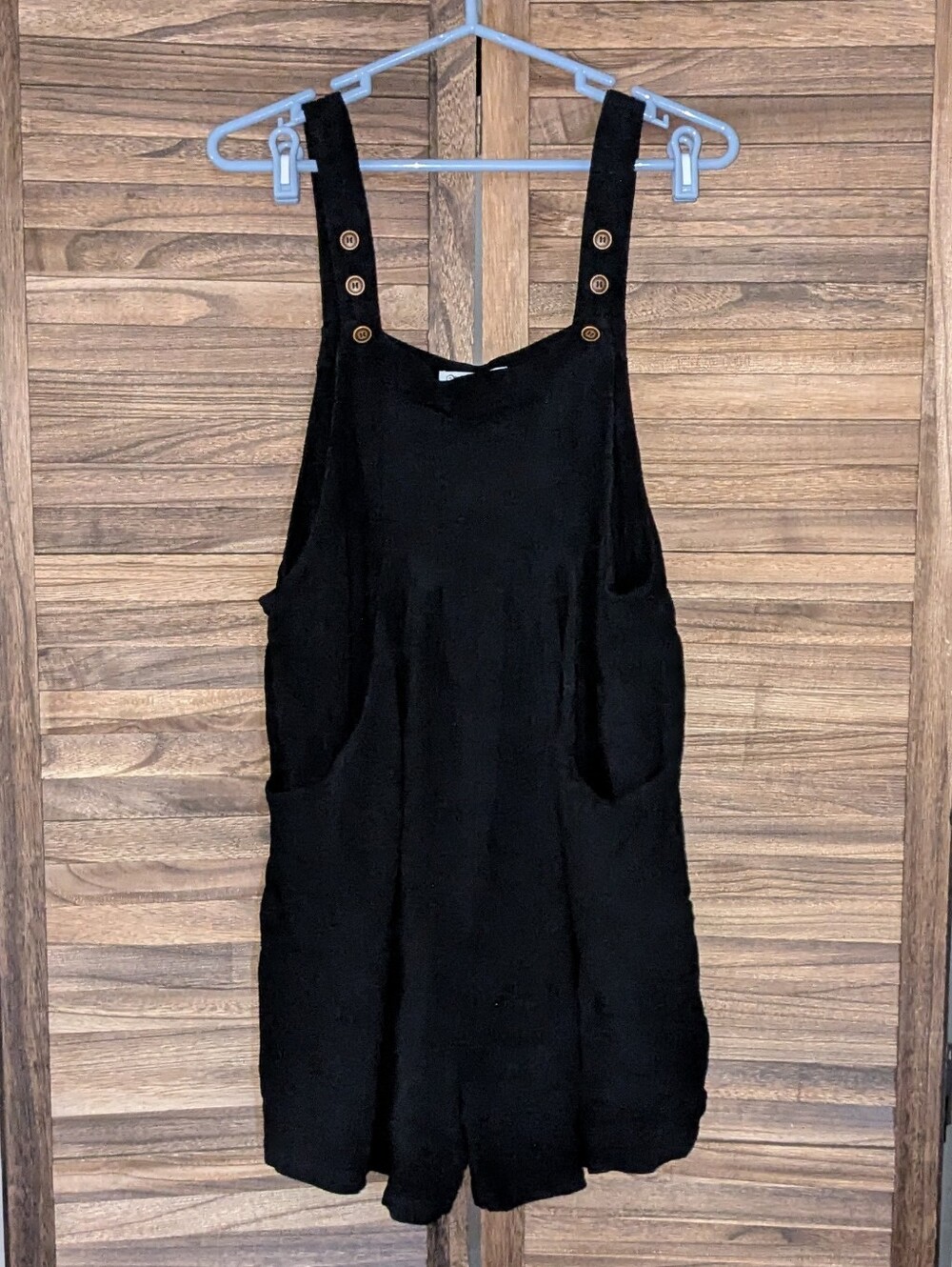 ✨ Maacie Maternity Cotton-Linen Short Overalls Romper ✨
